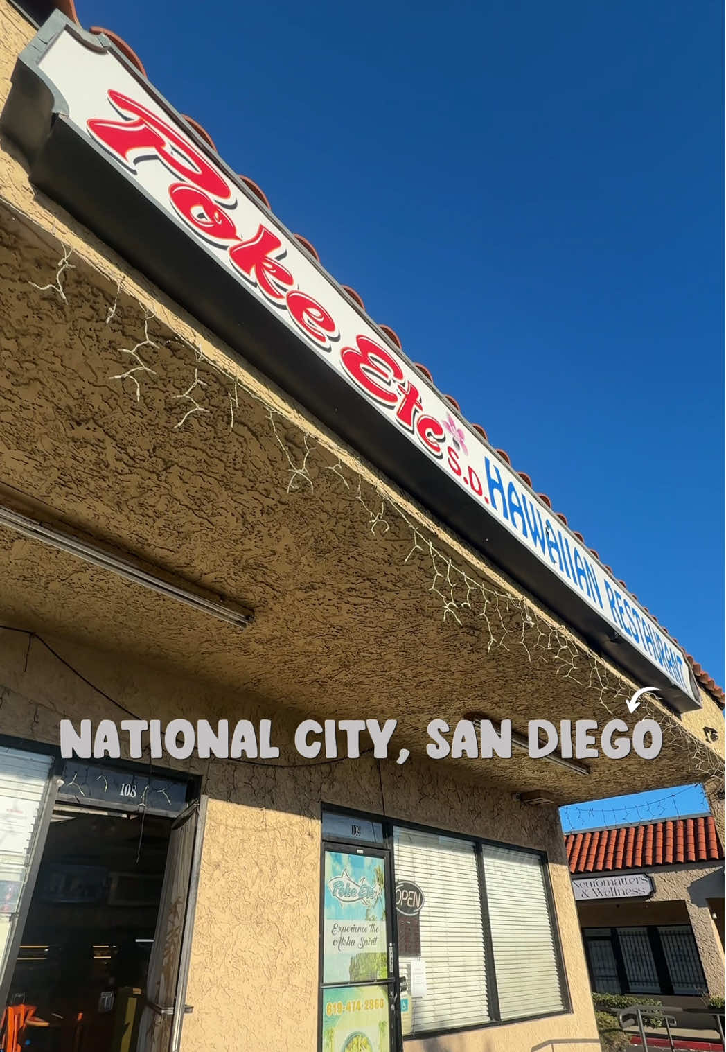 Mahalo!🐟 Should I even make a video on this place? Because everyone knows about this spot, this is POKE ETC! This is one of my favorite poke shops in San Diego for fresh tuna and salmon and Hawaiian Plates bites. 🏝️❤️🌺 - I've been coming here for YEARS AND YEARS!!!!  Especially during my highschool (ayooooo I went to highschool in National City) and college years, and I'm so glad it's finally getting recognized and more people are finding out about it! Everytime we take a friend here, they end up LOVING IT! No doubt and never a fail 🥹🙏 - I do recommend coming early cause sometimes my favorite poke flavor gets sold out, but that's okay they have so many great hot plates on the menu as well. 🔥 I love all the trinkets and snacks that they sell that they imported from Hawaii here - - - #sandiego #sandiegoseafood #poke #hawaiianpoke #nationalcity 