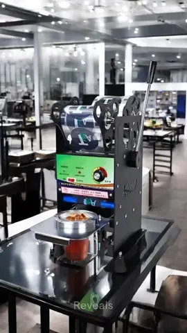 REAIM Cup Sealer Mesin Press Gelas Mesin Cup Sealer Mesin Press Gelas Plastik Minuman Ukuran 8-26 Oz Cup Sealer #MesinCupSealer #MesinPressGelasPlastik 