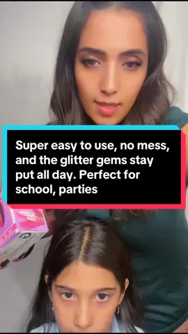 Look how adorable this is 🥹💎the Glitter Diamond Styling Tool makes doing little girl hairstyles SO much fun! It adds that sparkly, magical touch in seconds, and she feels like a princess 👑 #GlitterDiamondStyler #HairstyleMagic #MomLife #LittlePrincessStyle #CuteHairstyles    