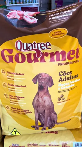 🐾 Quatree Gourmet Raças Médias e Grandes 15kg – nutrição completa e sabor irresistível para a saúde e vitalidade do seu melhor amigo! 🐶✨ #fyp #fyyyyyyyyyyyyyyyy #quatreepet #Quatree #viral 