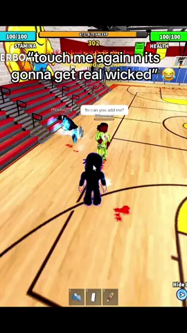 it did not get wicked 😂 #robloxtiktok #robloxfyp #fightinaschool #fyp #viral 