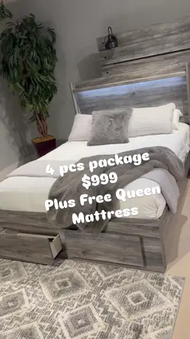 Text Shadi at 9177174233 or visit us Furniture Ville 300 Main St.Paterson.Nj.07505  We offer no credit check finance #furniture #sale #homedecor #trending2025 #bedroomdesign    