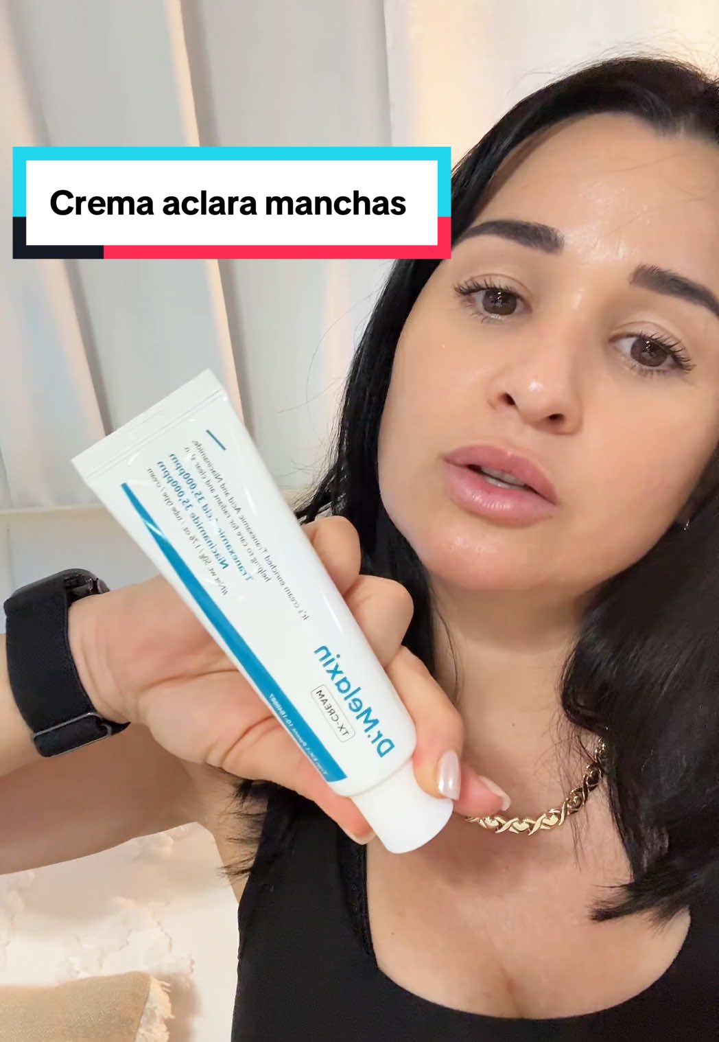 Crema aclara manchas. #cremaquitamanchas #cremaaclaradora #cremaparalasmanchas #acidotranexamico #niacinamide 