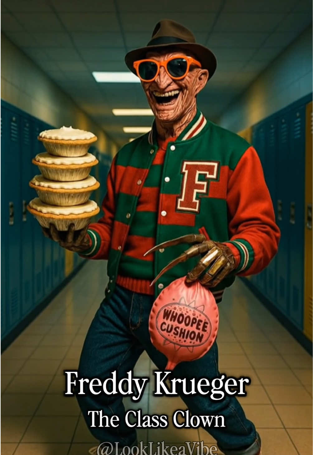 Horror Villains as High School StereotypesㅣFreddy, Jason, Carrie #aiart Which villain stereotype made you laugh the most? #horrormovies #slasherfilms #horrortok #scarymovie 