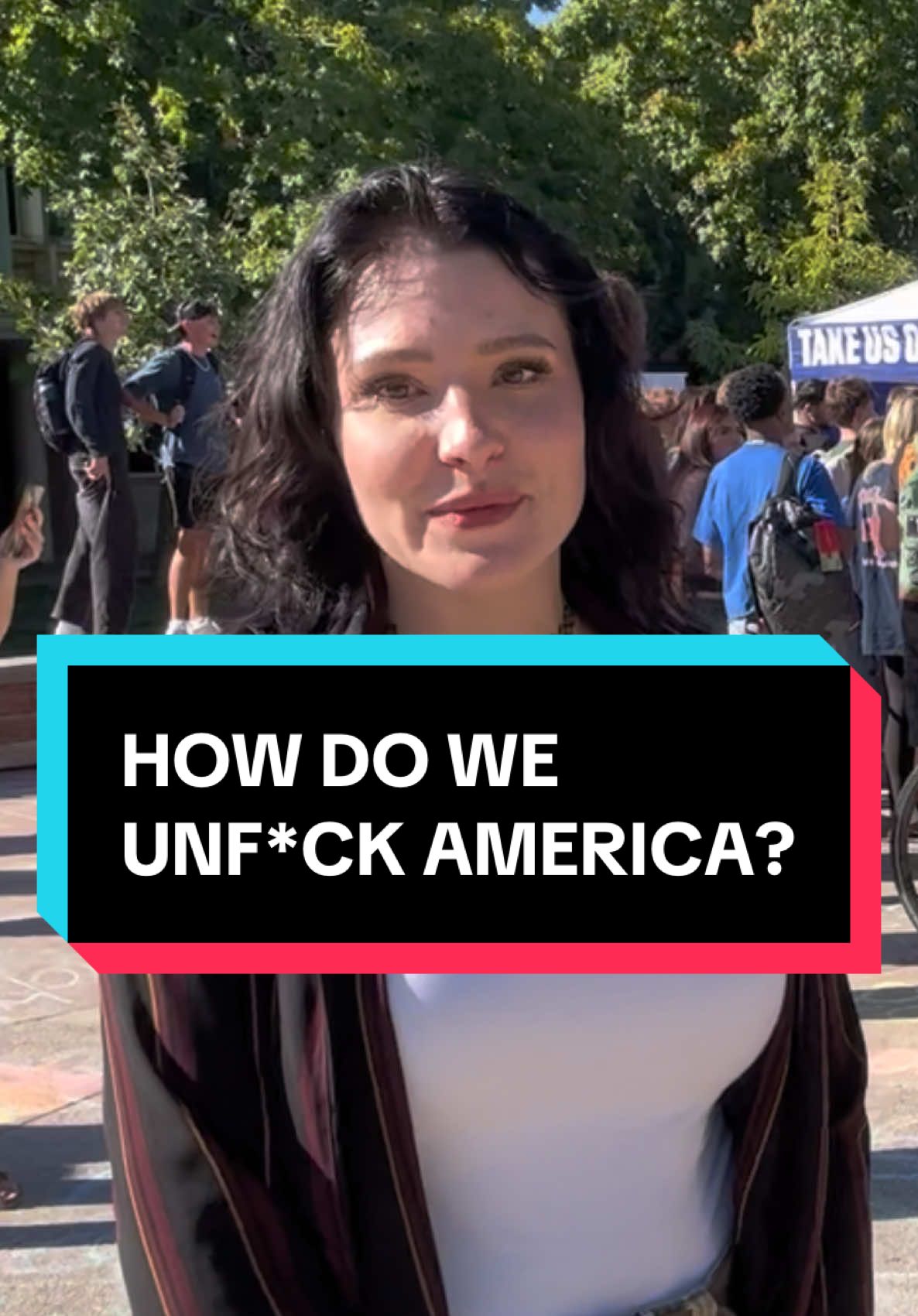 Talking with @notsoerudite on how @The Unfuck America Tour is working to SAVE America #unfuckamericatour #notsoerudite #coloradostateuniversity #destiny #debate