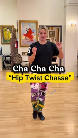 CHA CHA CHA - Hip Twist Chasse - dance tutorial by Ballroom Dance Instructor in Beverly Hills - Oleg Astakhov #dance #olegastakhov 