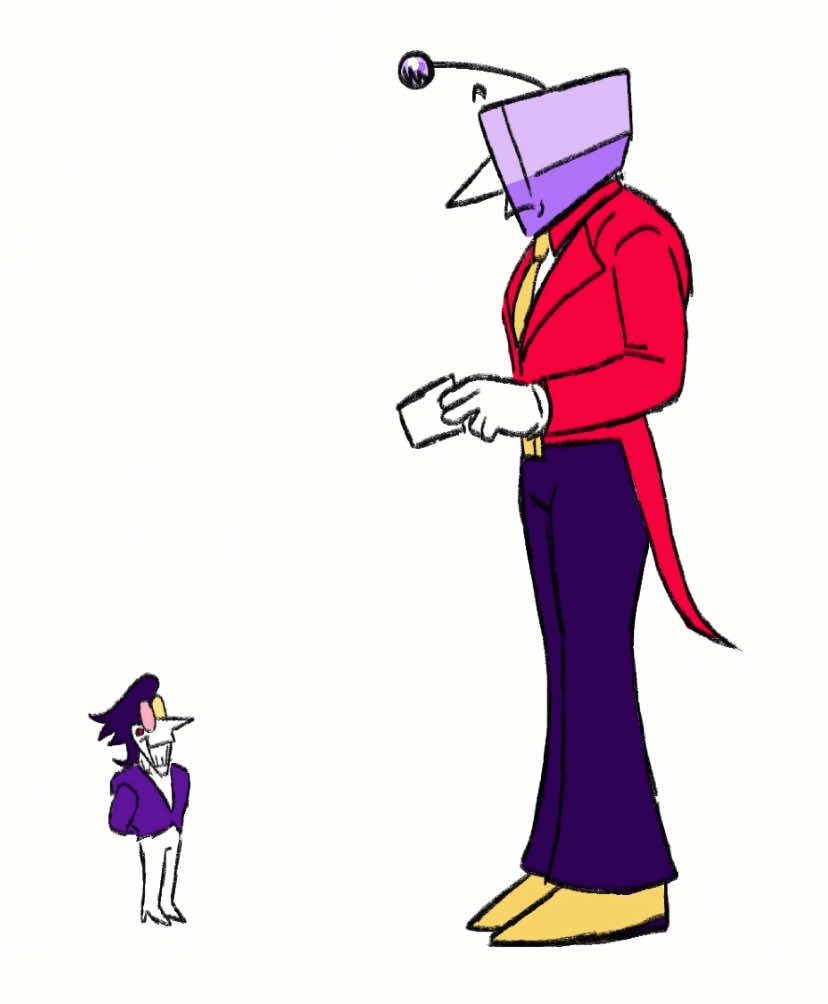 I have Deltarune brainrot so please enjoy this silly thing i made🤭 this audio is so them #deltarune #spamton #tenna #spamtenna #animation  