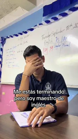 Llora en profesor bilingüe* 🤣🤣🤣 #paratiiiiiiiiiiiiiiiiiiiiiiiiiiiiiii #foryou #ypfッ #humor #profe  Instagram: @Chequel_
