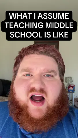 I think middle school is the worst time to teach people like what the heck get me outta here #school #middleschool #middleschoolteacher #teachersoftiktok #teacherlife 