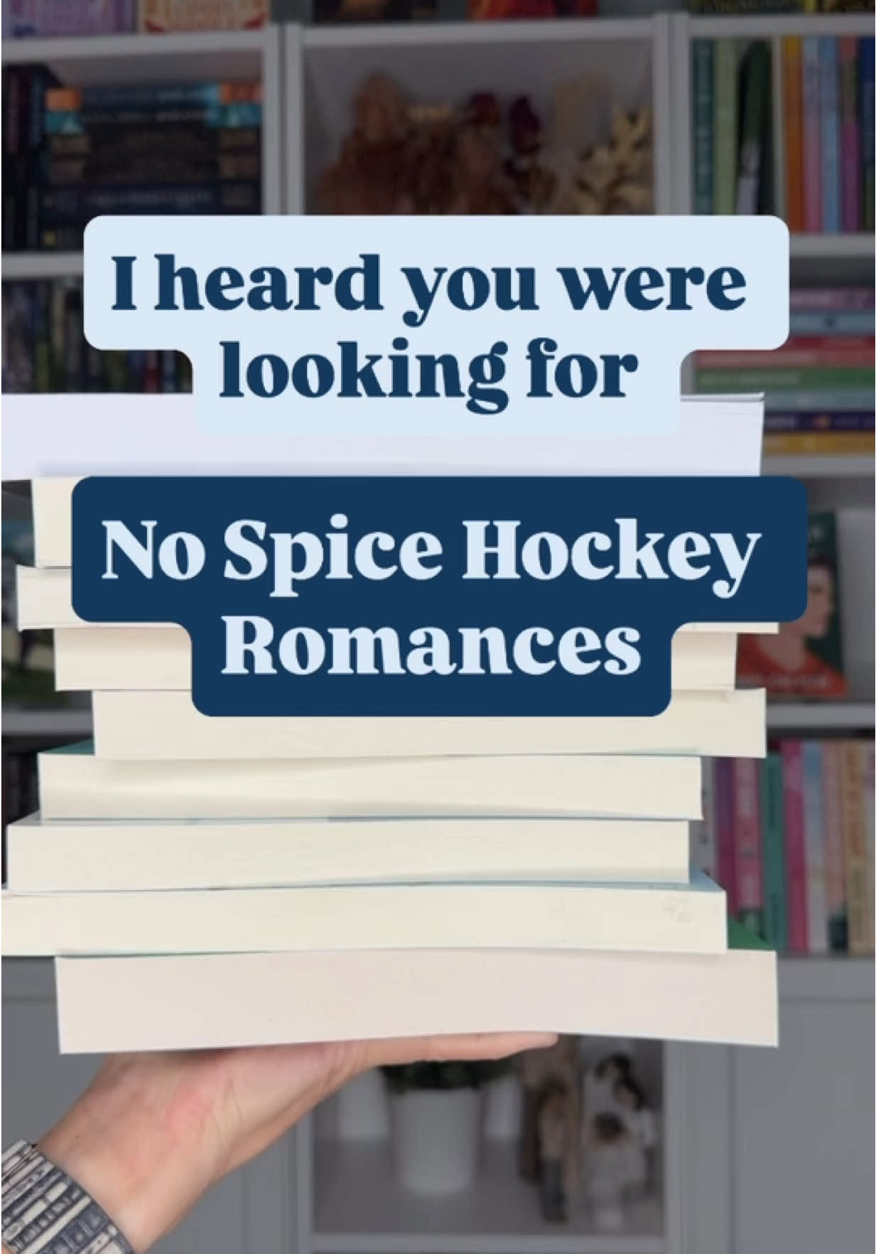 ❤️ Follow for more No Spice Recs The ones shown are: ❤️ Two Tickets @ajmanneybooks  ❤️ Accidentally Checked by My Brother's Best Friend @authorabbygreyson  ❤️ Switch and Score @dulciedameron ❤️ Penalty of Love @kristinewjoy  ❤️ Macthed with Her Athlete Boss @britneymmillsauthor  ❤️ My Lucky Charm @courtneywalsh  ❤️ That Thing You Brew @kerryevelynbooks  ❤️ The Golden Goal @authorannahconwell ❤️ For Sure and Certain I Do Not Love Henry Yoder @jennifer_spredemann  @authorbrandigabriel  ❤️ What No Spice Hockey Romances are your favorite? Let us know and tag the author! To Joy and Reading! Rachel #ClosedDoorRomance #ClosedDoor #nospicebooks #hockeyromancetrope #cleanromance