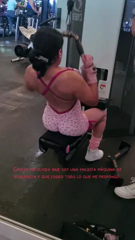Resiliencia y paciencia son la clave del el éxito. #Fitness #gym #workout #fyp #parati 