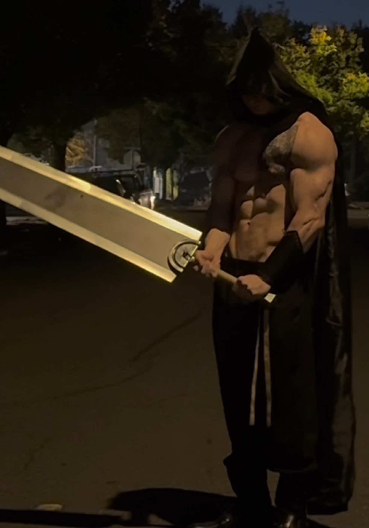 The mega durag is back 🌑 #guts #berserk #gutsberserk #berserkguts #gymmotivation  