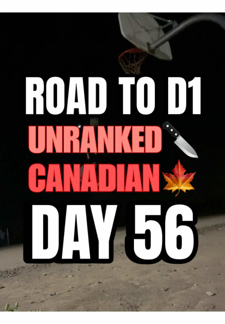 Road to D1 as an unranked canadian hooper day 56 @NBA @nbagleague #basketball #NBA #grind #❤️ #fyp 