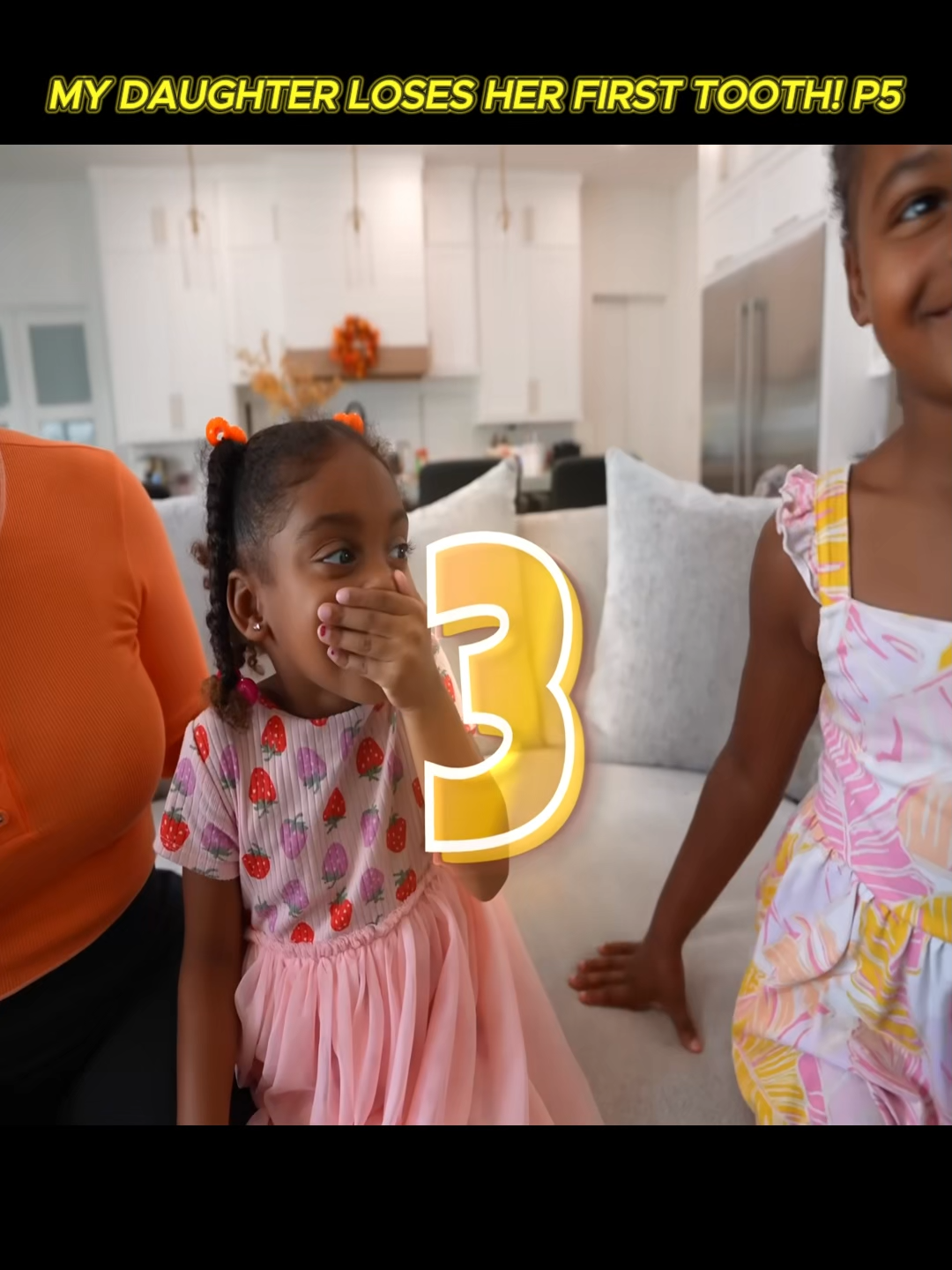 MY DAUGHTER LOSES HER FIRST TOOTH! P5#theprincefamily #challenge #fyp