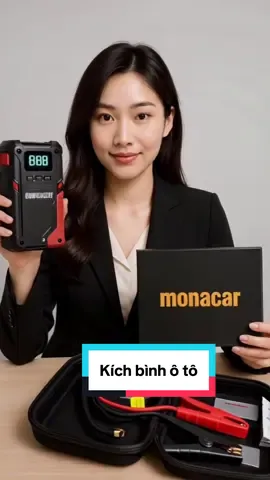 Kích bình ôtô monacar, bơm lốp ô tô tích hợp đèn pin chiếu sáng và sạc dự phòng #xuhuongtiktok #kichbinhoto #bơmlopoto #kichbinhdanang4in1 