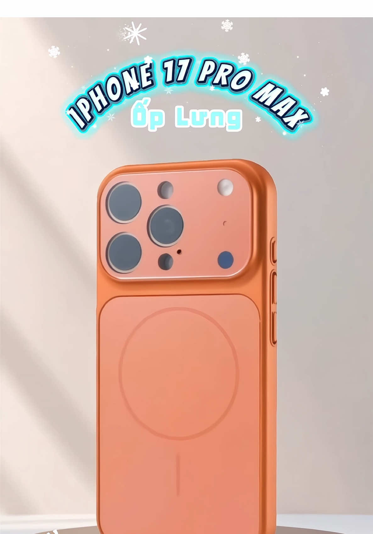 Ốp Iphone 17 Pro max #opiphone #oplungiphone17 #iphone17promax #gocphone #thu6extra 