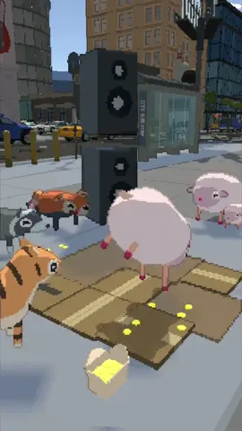 🐑🐑🐑🐑 breakdancing sheep #Wholesomegames #cutegame #cozygame #animalgames #cozygaming 