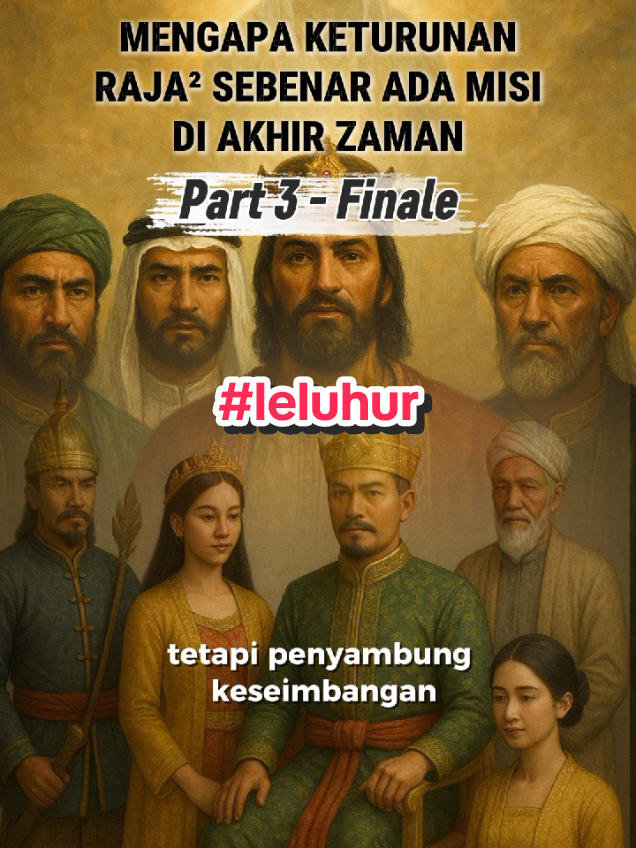 Bismillahirahmanirrahim ❤️ [Part 3] Mengapa Keturunan Raja² Sebenar Ada Misi Di Akhir Zaman ** Part 2 @Kak👑Eda  ** Part 1 @Kak👑Eda  #leluhur 