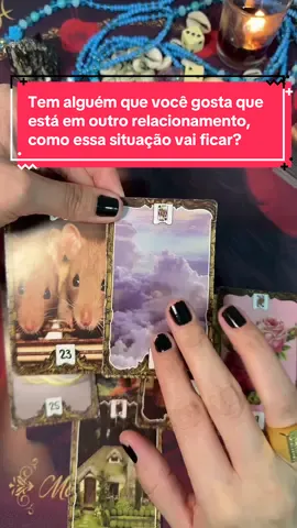 Tem alguém que você gosta que está em outro relacionamento, como essa situação vai ficar?   #cartomantetiktok #tarotreader #pravoceforyou #cartomante #tarotdehoje 