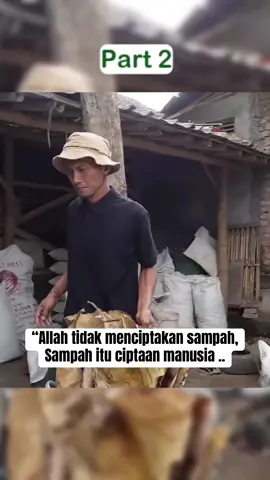 yang kita anggap sampah sebenarnya itu bukan sampah. yok kita belayar dari yosofarm Sumber : YT Moslem Society #sampah #daurulang 