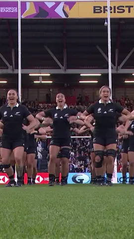 A moment she’ll never forget - Ayesha Leti-I’Iga leading the haka in her 30th test match 🖤 #nz #haka #rugby #blackferns #rwc2025 