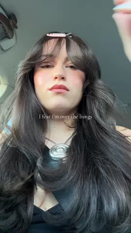 and to think I almost got full #bangs #fringe #wlw 