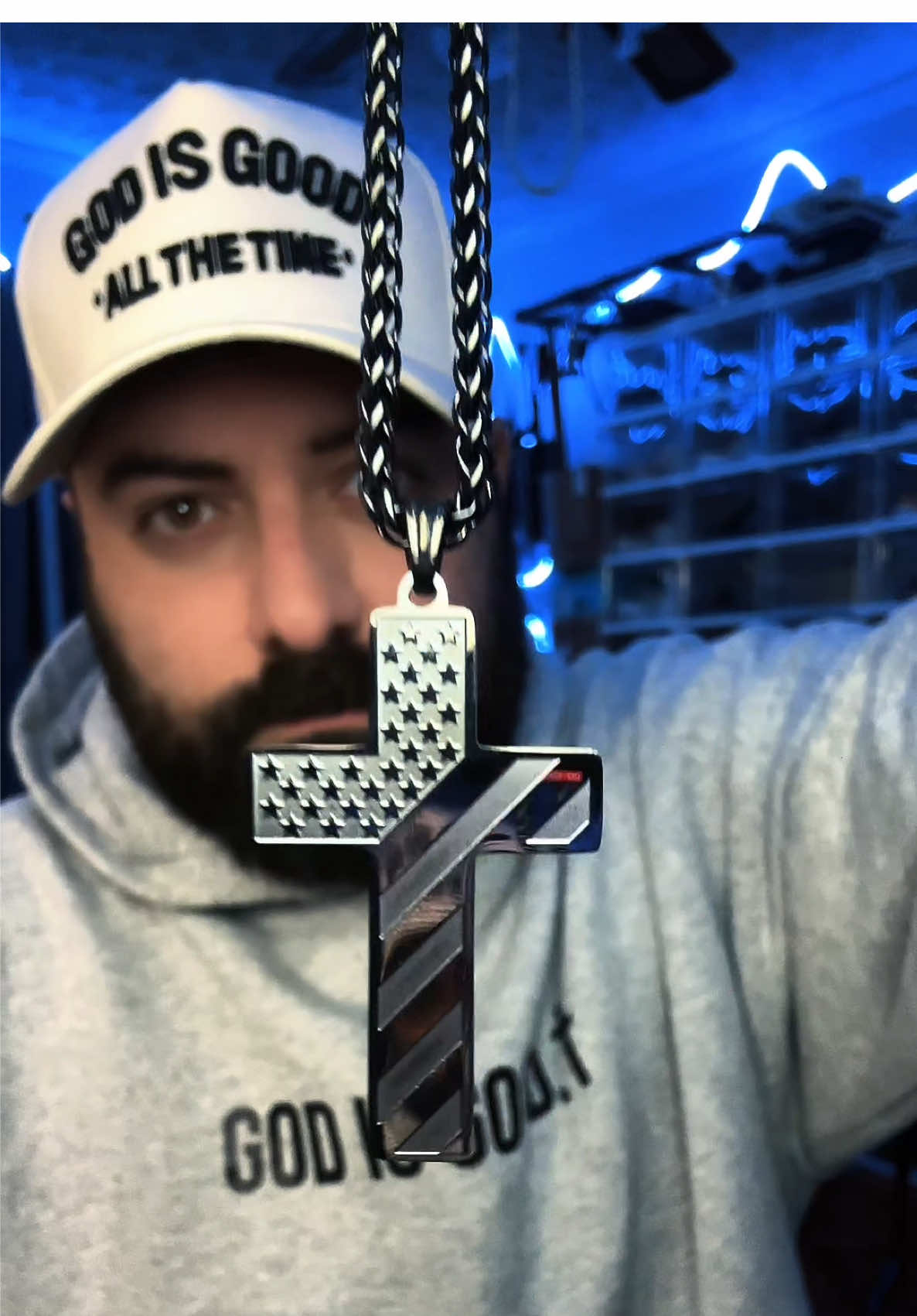 Good is Good Hat and Hoodie and Cross Necklace #tiktokshopcreatorpicks 