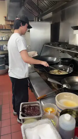 MEET  Our “new chef “Mr. Leo .”!!!!!! 16 years old. 3 years Chinese kitchen experience . lol  😂 anyone wants him cooking for you ???  #make a reservations## he only available from 3pm -4pm . lol 😂 #fyp #chopstix #