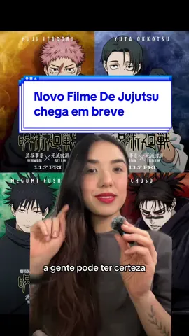 O novo filme de Jujutsu Kaisen chega em breve no Japão 🤩 #jujutsukaisen #jjk #anime 
