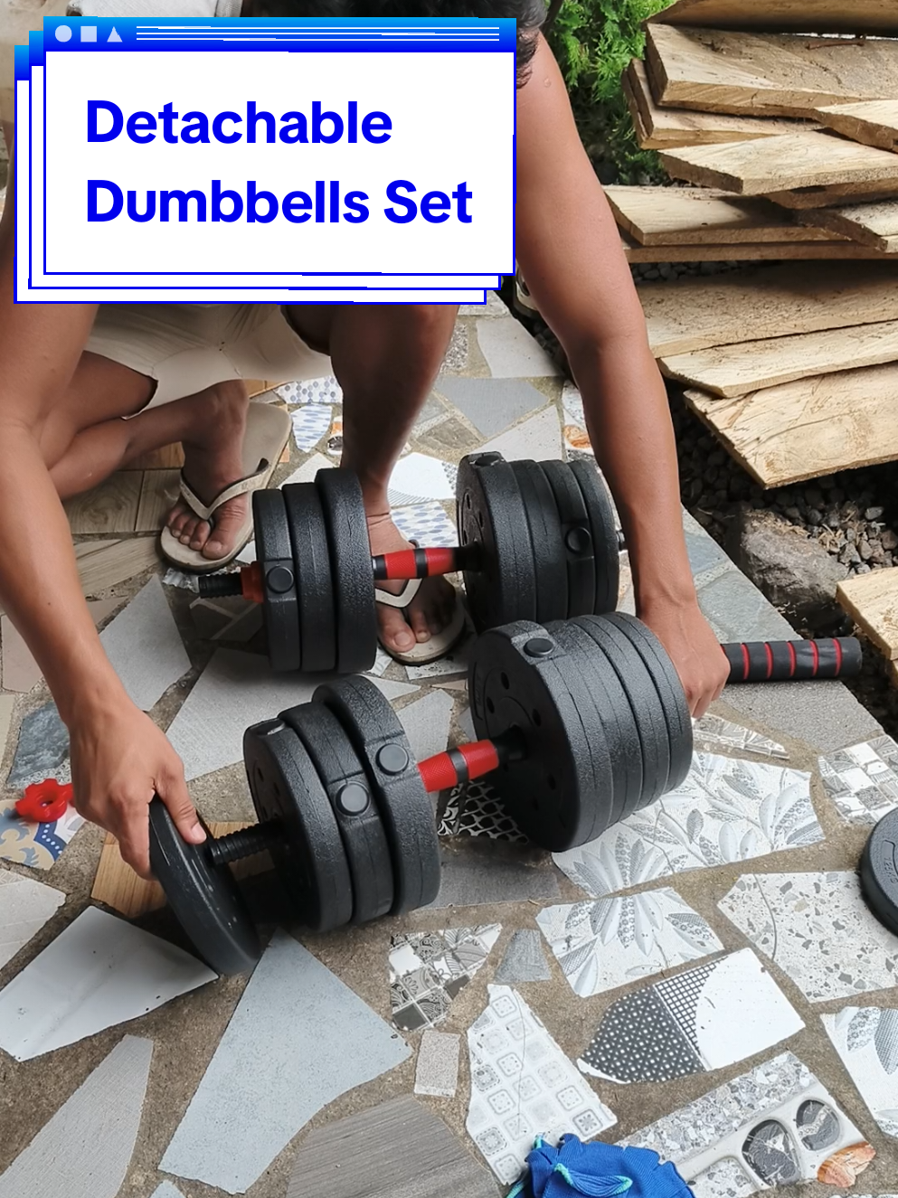 Part 9: Di mo na kailangan pang pumunta ng Gym pag meron ka nito! 💯👌#dumbbell #dumbellworkout #Fitness #GymTok  #affiliatemarketing 