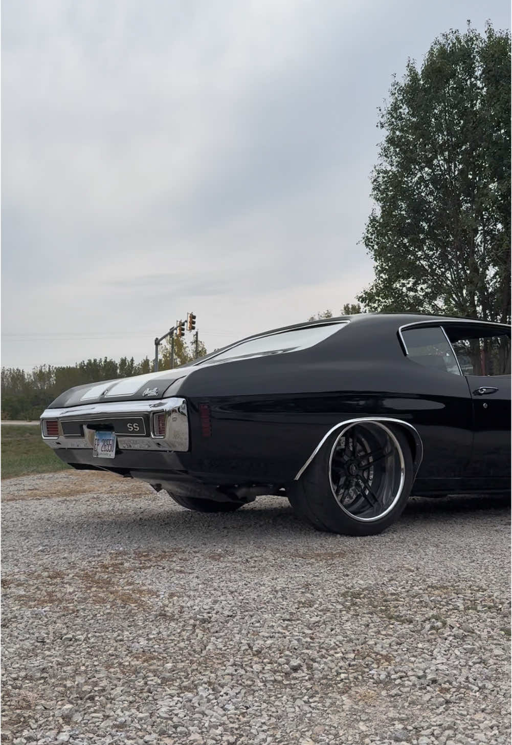 1000hp twin turbo on a roadster shop chassis #chevelle #restoration #musclecar #roadstershop 