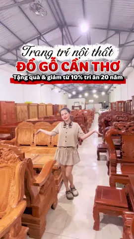 Tri ân 20 năm tặng quà & giảm từ 10% tại Trang Trí Nội Thất Đồ Gỗ Cần Thơ - Bạc Liêu #trangtrinoithat #dogocantho #baclieu #baclieudidau #camau