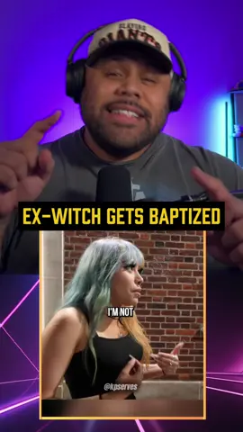 Ex-witch hears the gospel and gets baptized