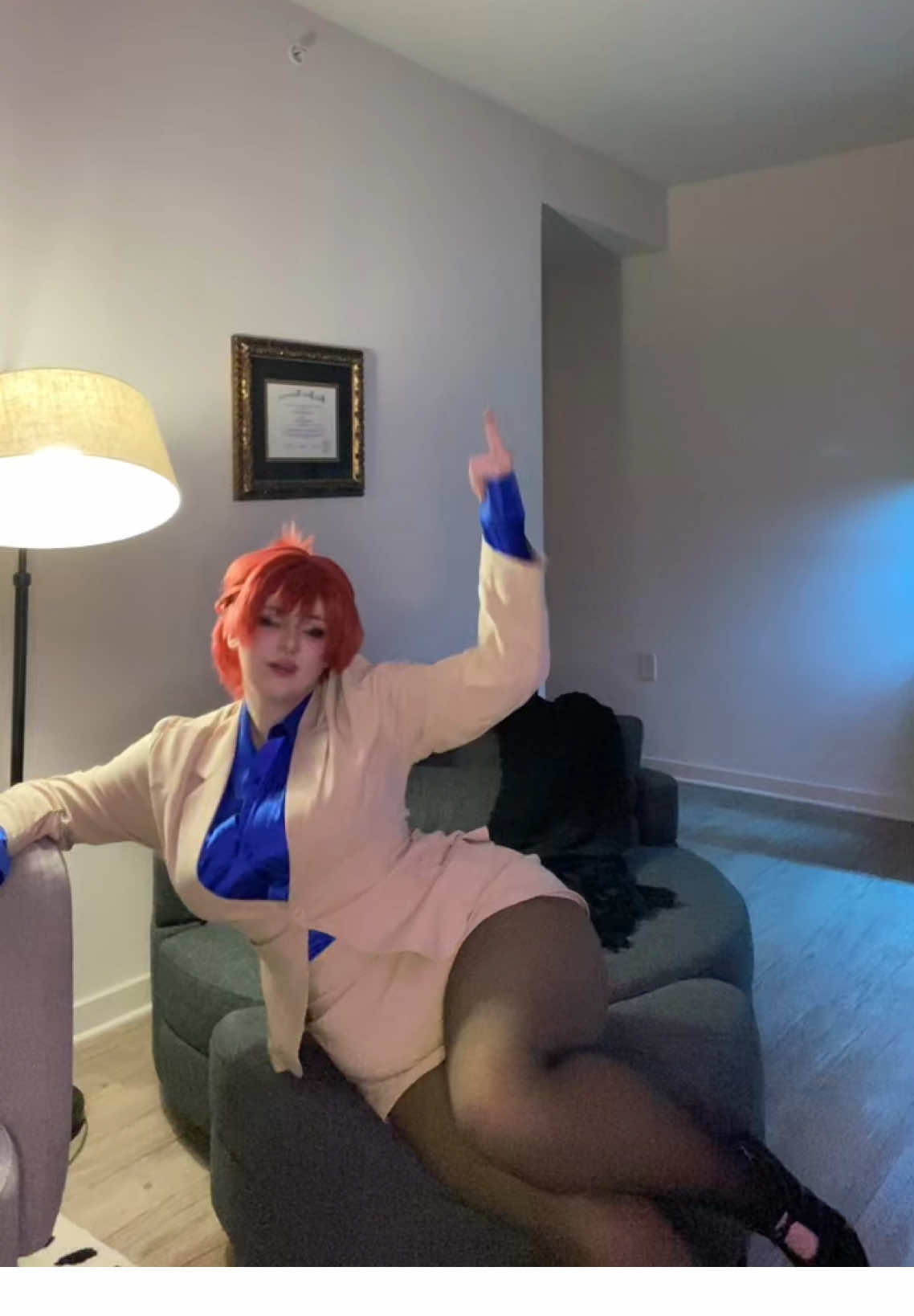 how life feels when ego finally takes a shower  #fyp #anri #anricosplay #bluelock #bluelockcosplay 