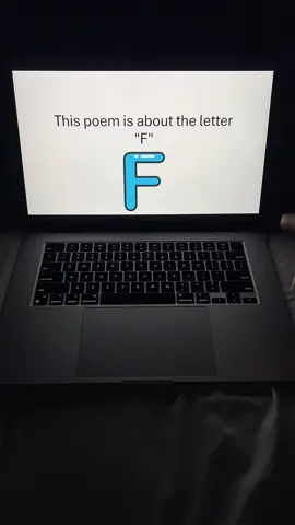 A poem about the letter “F” #f #letters #Love #friends #family 