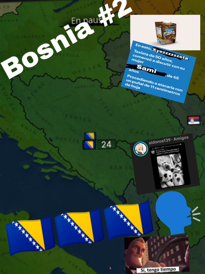 Volver a Bosnia potencia mundial parte 2 - Age of History 3  #fypシ #loquendo #humor #geopolitica #aoh3 
