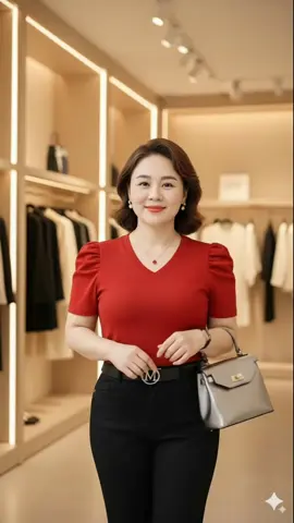 ÁO CỔ TIM TAY bồng xếp ly #shopgianggiang #thoitrangbigsize #tiktokshop #cotton #thoitrangnu 