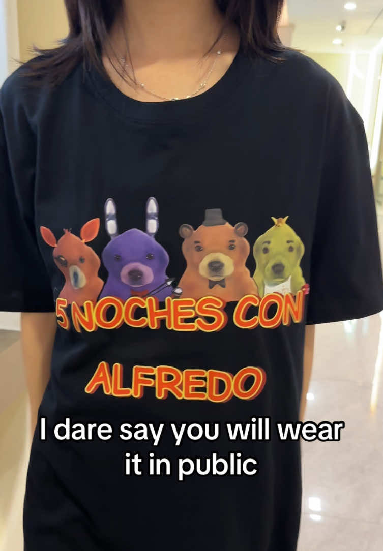 I dare say you will wear it in public #oversizedshirt #noches #alfredo #funnyshirt #menfashion #funny #newshirt #graphic #partyshirt #fyp #shirts #interest 