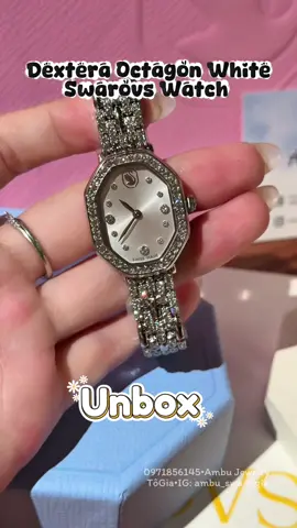 Dextera Octagon Swarovski Watch #watchswarovski #swarovskiAmbu #swarovskihaul #swarovskicollection #swarovskicrystals 
