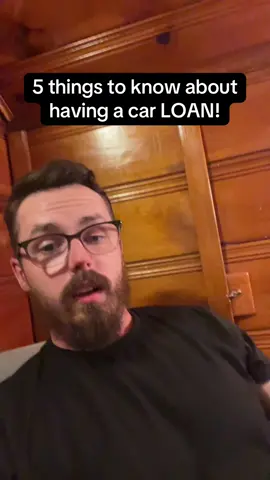 5 things to know about having a car loan. #carloan #caradvice #cartips #automotive #carbuying 