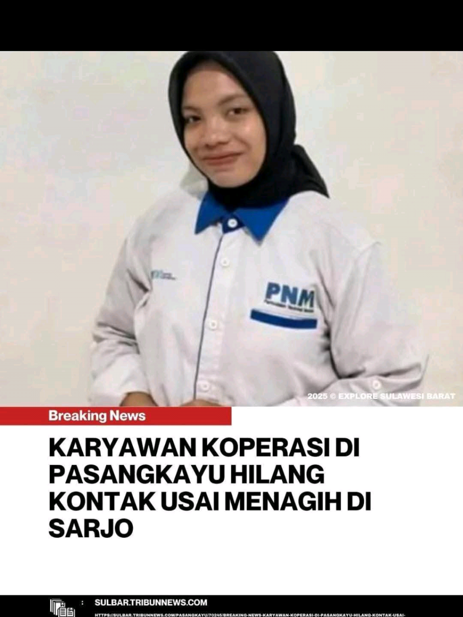 ALHAMDULILLAH,TELAH DITEMUKAN😢😢 seorang pegawai koperasi yang hilang kontak saat menagih di kecamatan sarjo kini menemukan titik terang,namun na'as korban ditemukan dalam kondisi tidak bernyawa😭😭 semoga keluarga yang ditinggalkam diberikan ketabahan,dan semoga pelaku diberi ganjaran yang setimpal sc: Facebook  #PEGAWAIPNMMEKAR  #koperasipasangkayu #kabarpasangkayu  #oranghilang  #fypシ 