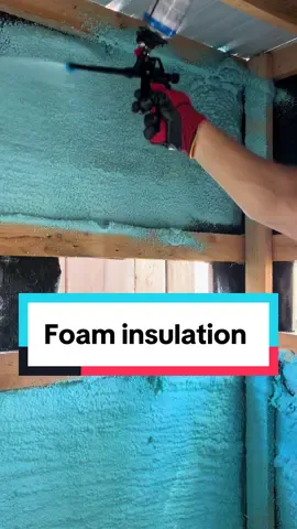 This spray insulation is so easy to use and clean up after.  Also it’s the cheapest way to insulate your building or hunting houses. 