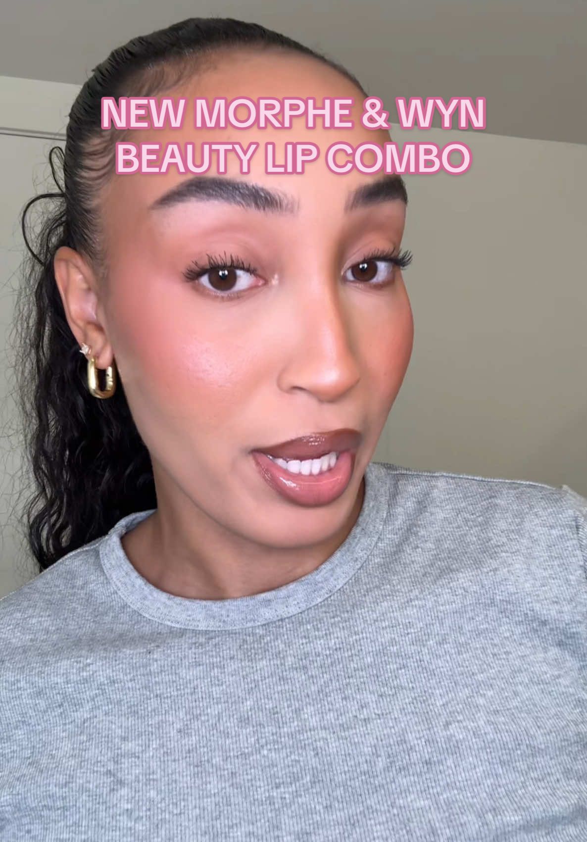 Your lip combo fairy god mother is back. This time we have @WYN BEAUTY + @Morphe Cosmetics + @Fenty Beauty #lipcombo #ultahaul #ultabeauty #wynbeauty #morphe #fentybeauty #lipgloss #brownlipliner 