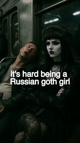 It's hard being a Russian goth girl