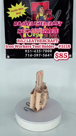 R&J LEATHERCRAFT Iron Workers Tool Holder - 5118 #rjleather #rjleathercraft #ironworkerstoolholder #irinworkerstoolpouch #toysforbigguyspowertools @Ramírez @juanramirez2808 