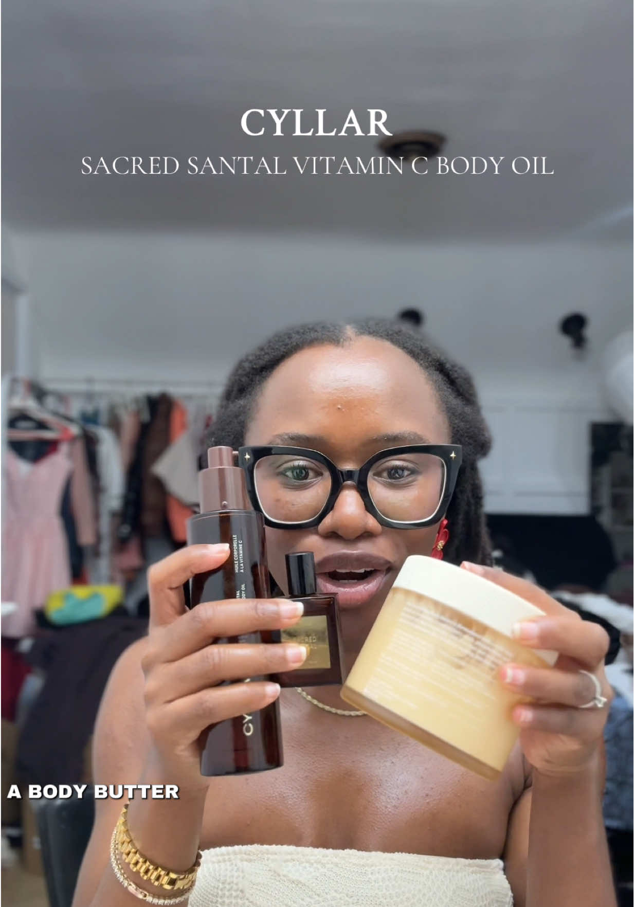 Vitamin C body oil @CYKLAR  #CyklarBestSellersBundle #sacredsantal #cyklar #cyklarsacredsantal #tiktokshopfinds 