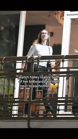 hailey realizes both of her billboards are right next to eachother 😭🥹🥹 | #bieber #haileybieber #rhode #bieberfever #blowthisup | ⋆ ˚｡⋆