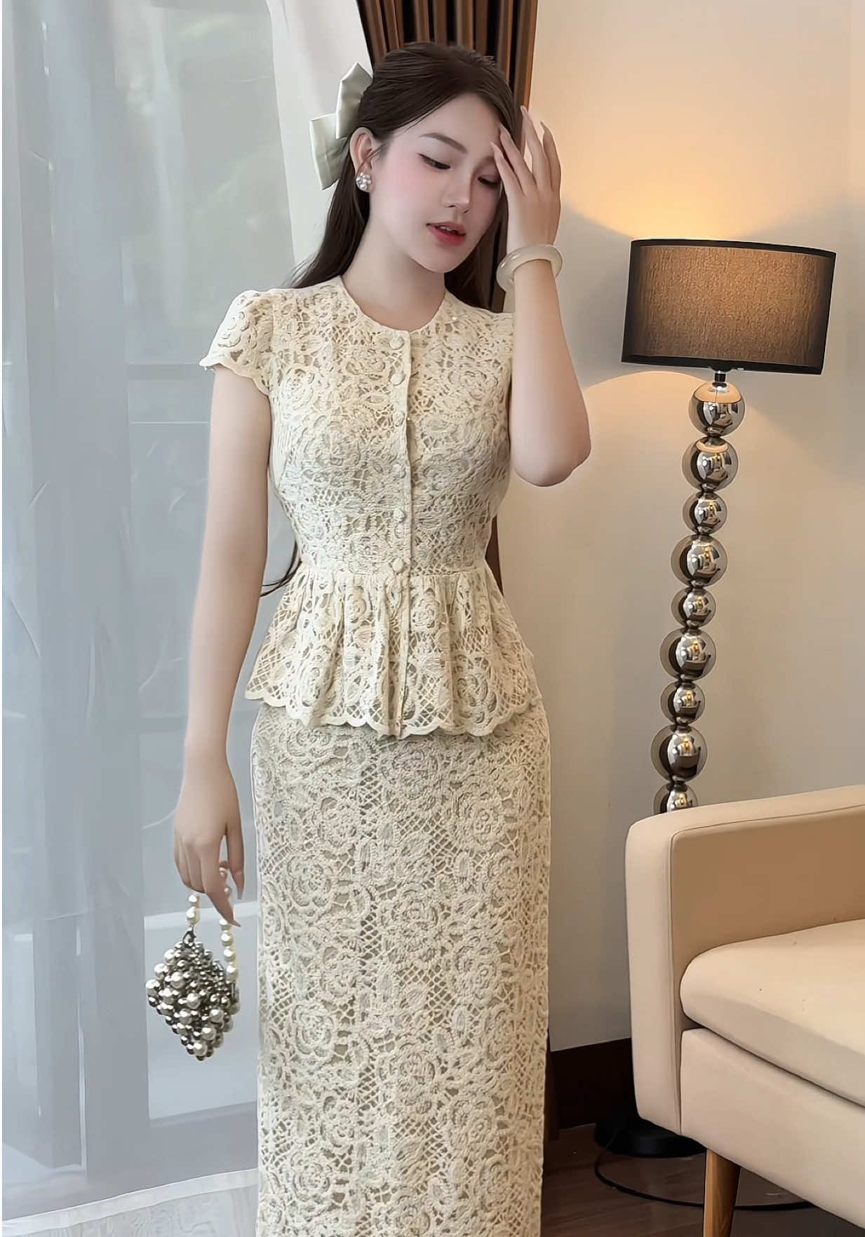 Cưng xỉu 🥰 #xuhuong #lyna_vaythietke #setdep 