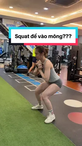 Muốn mông to thì tập squat ??? #Fitness #gymgirl #glutes #gymgirl #peakfitnesstanphu 