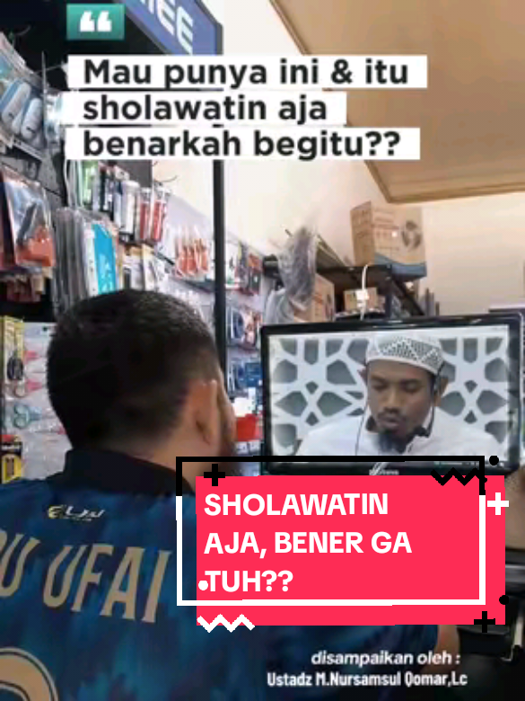 Mau punya rumah mewah, mobil bagus, sholawatin aja dulu, iye ga ya, bener ga ya?? #sholawat #sholawatinajadulu #nasehatislami #dakwahsalaf 